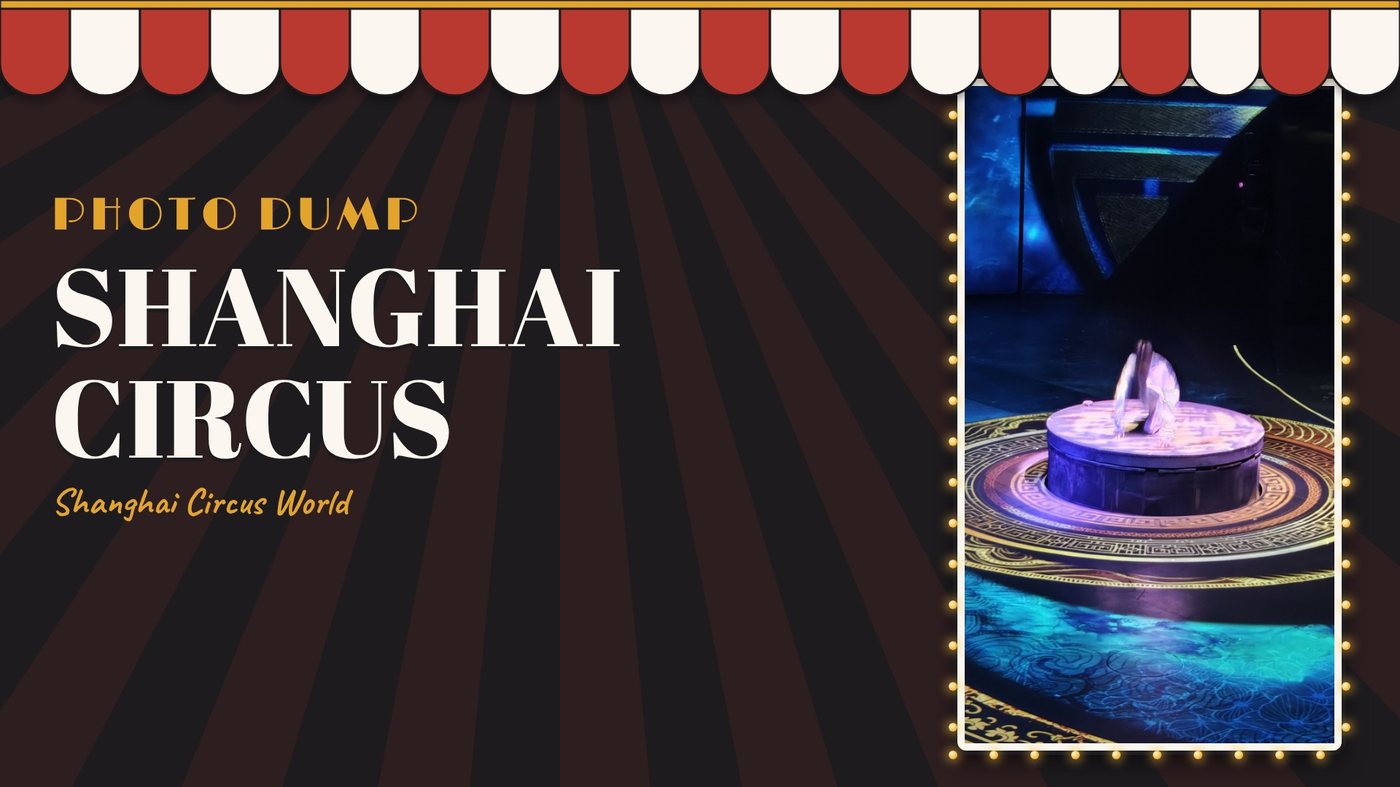 Shanghai Circus photo dump cover